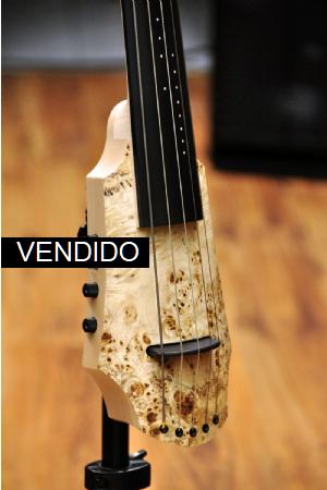 NS Design CR5 Low F Cello Poplar Burl Top Satin Natural NS Design CR5 Low F Cello Poplar Burl Top Satin Natural